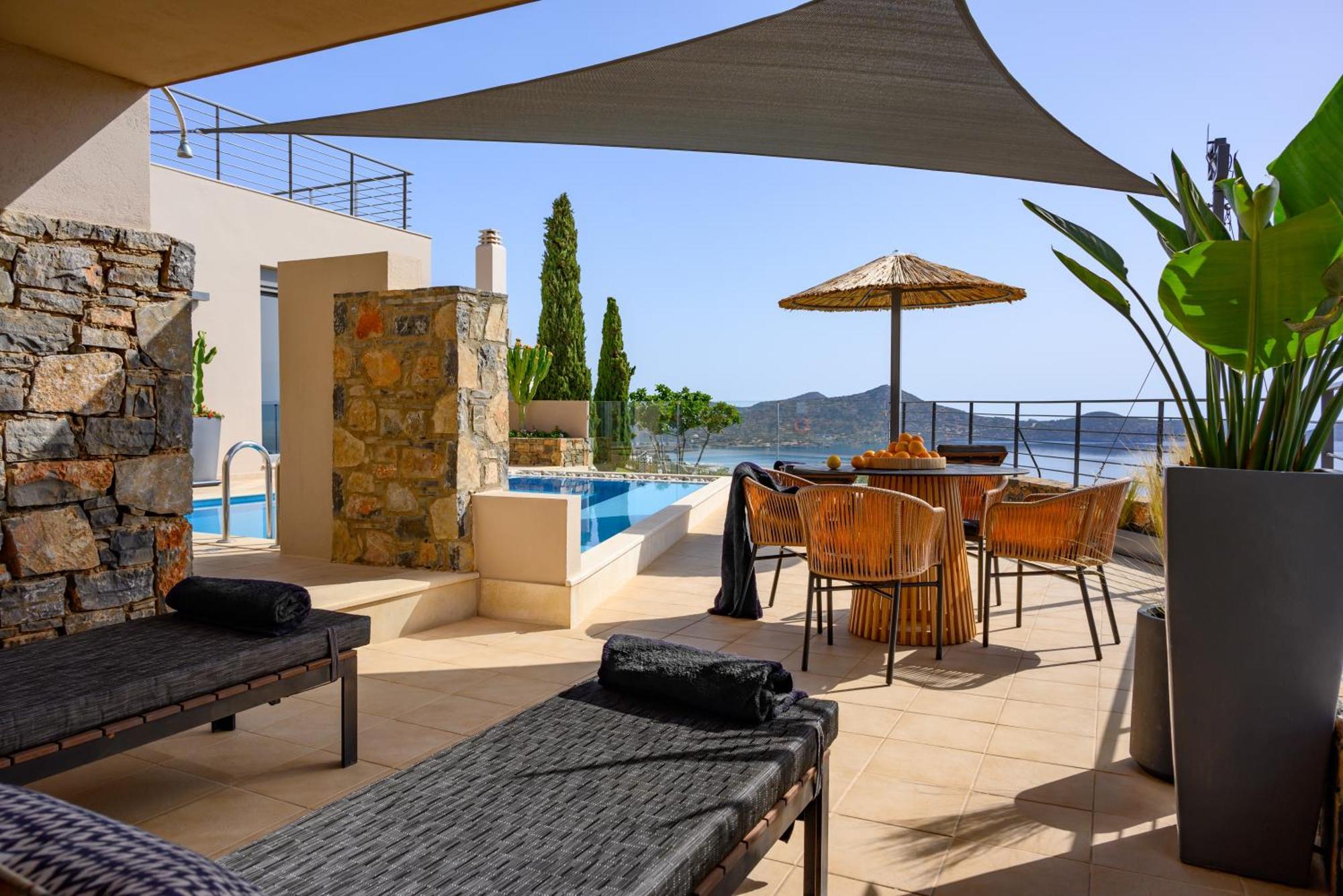 Anemos Elounda Villas Luaran gambar